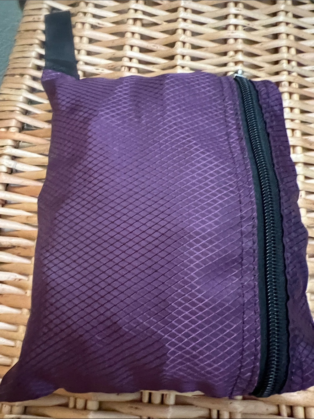 The North Face Purple Daypack Packable Backpack lightweight with Mesh Side Pocke - Picture 9 of 9